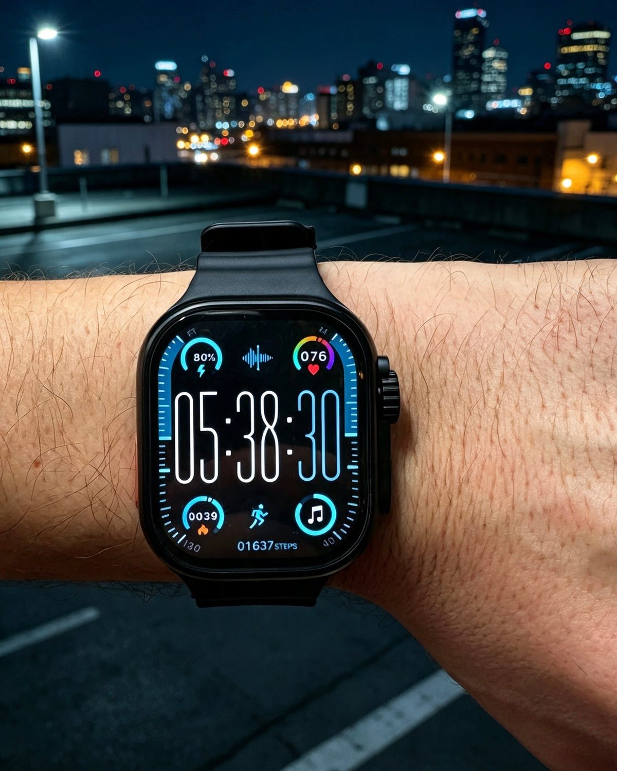 Montre connectée Pulse Infinity Zynortech — suivi cardiaque
