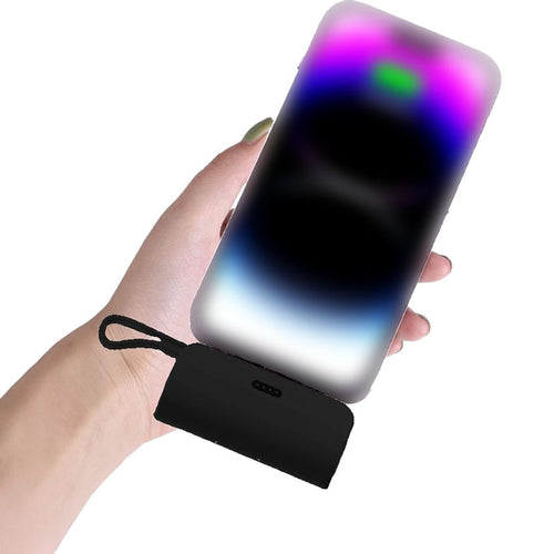 Batterie externe - photo premium fond blanc